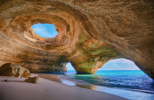 Beautiful-Photo-of-a-Beach-Cave-in-Thailand